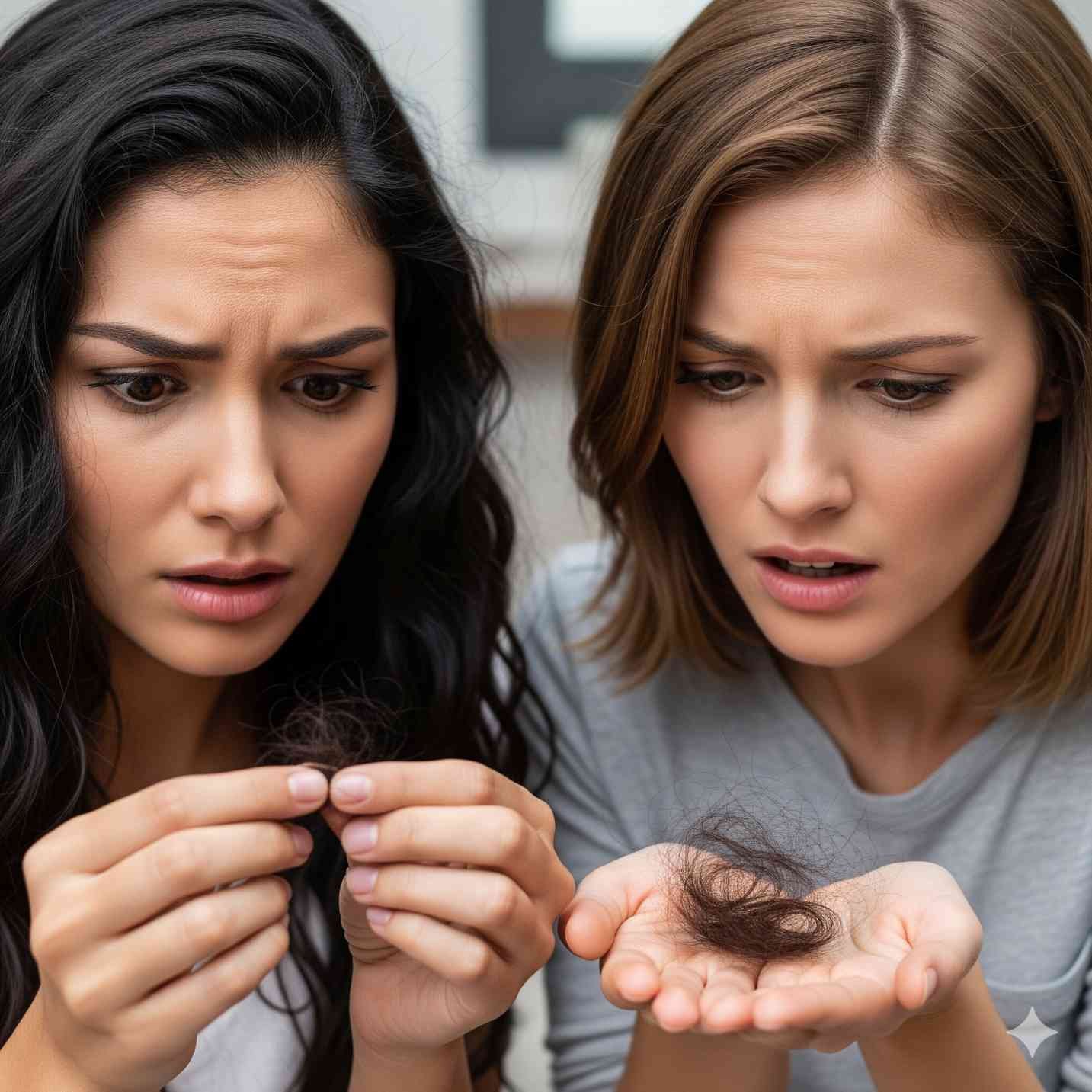 Hair fall in women